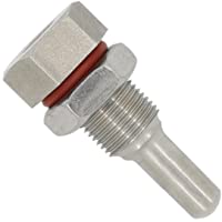 Termopozo m12x1 para termometro sonda sensor Montaje rápido acero inoxidable 304 inmersión de 35mm 50mm 100mm 150mm…